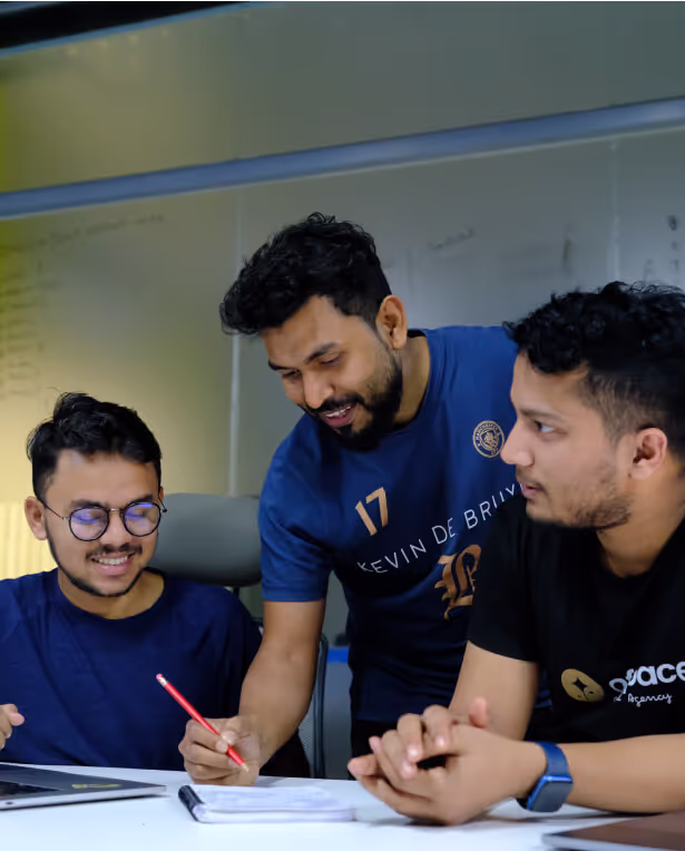 3 team members