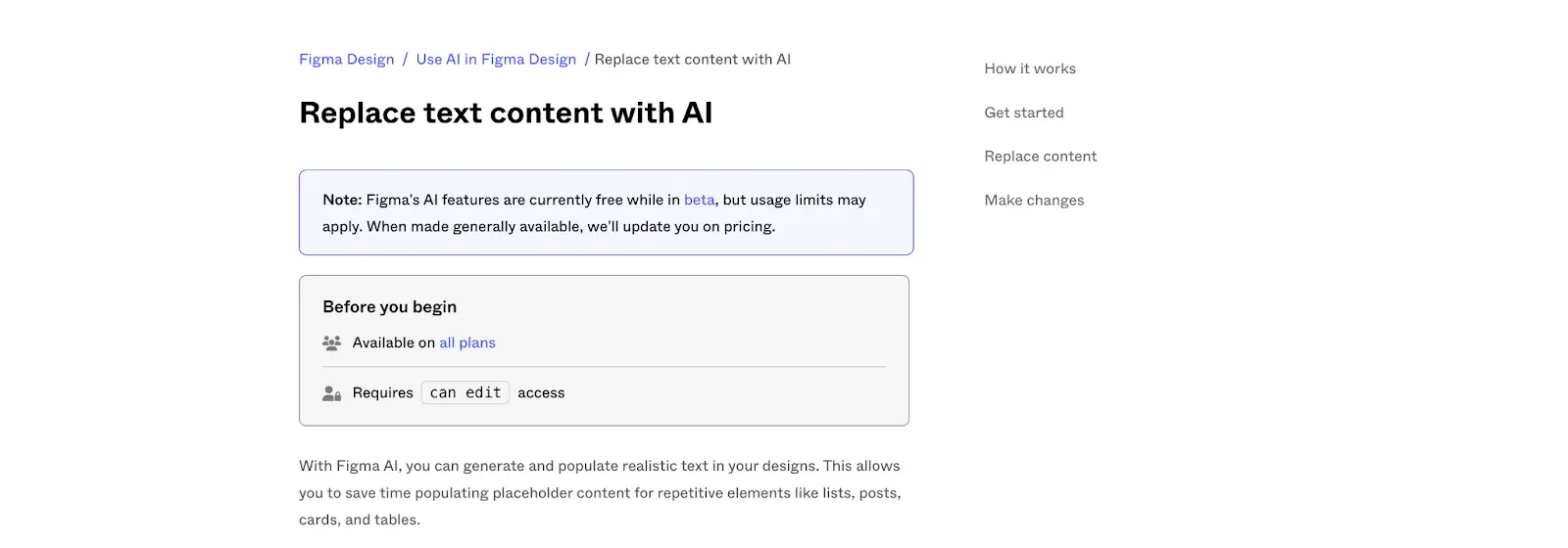 Replace Content