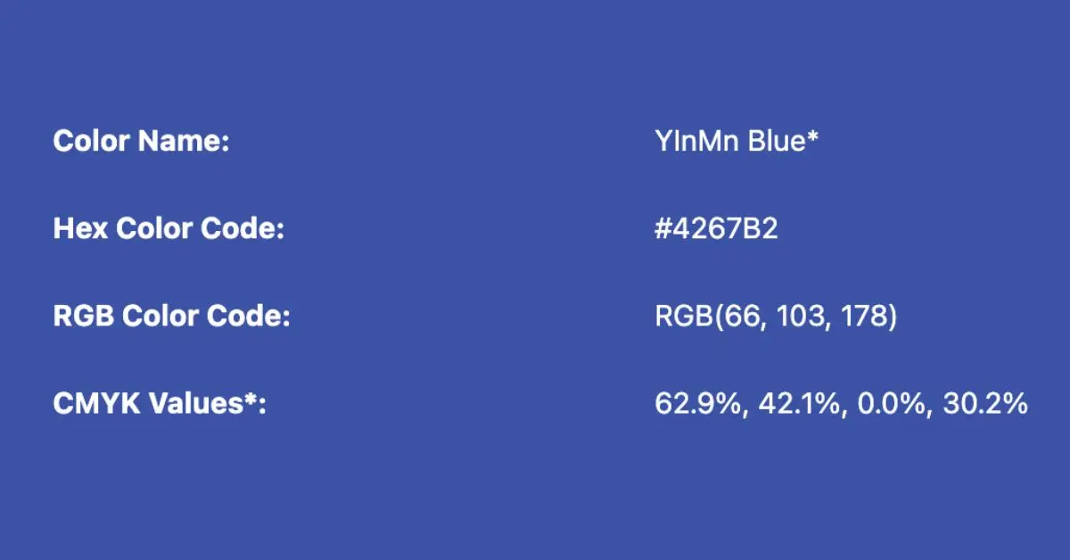 Facebook color plate