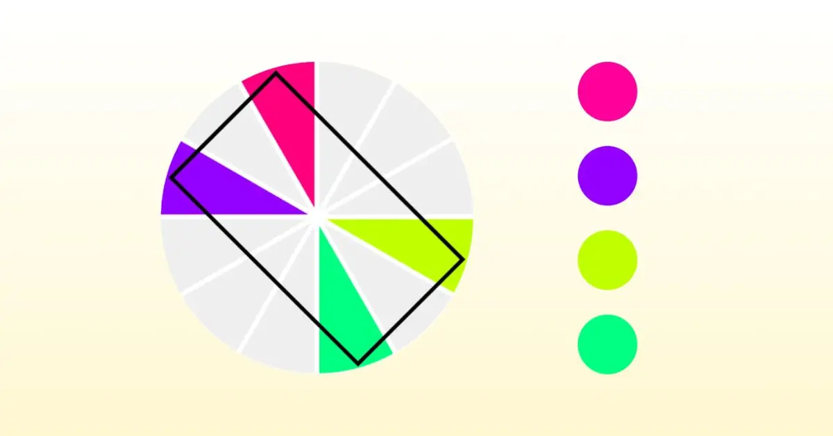Pink, Purple, Yellow, and Green Color Schemes