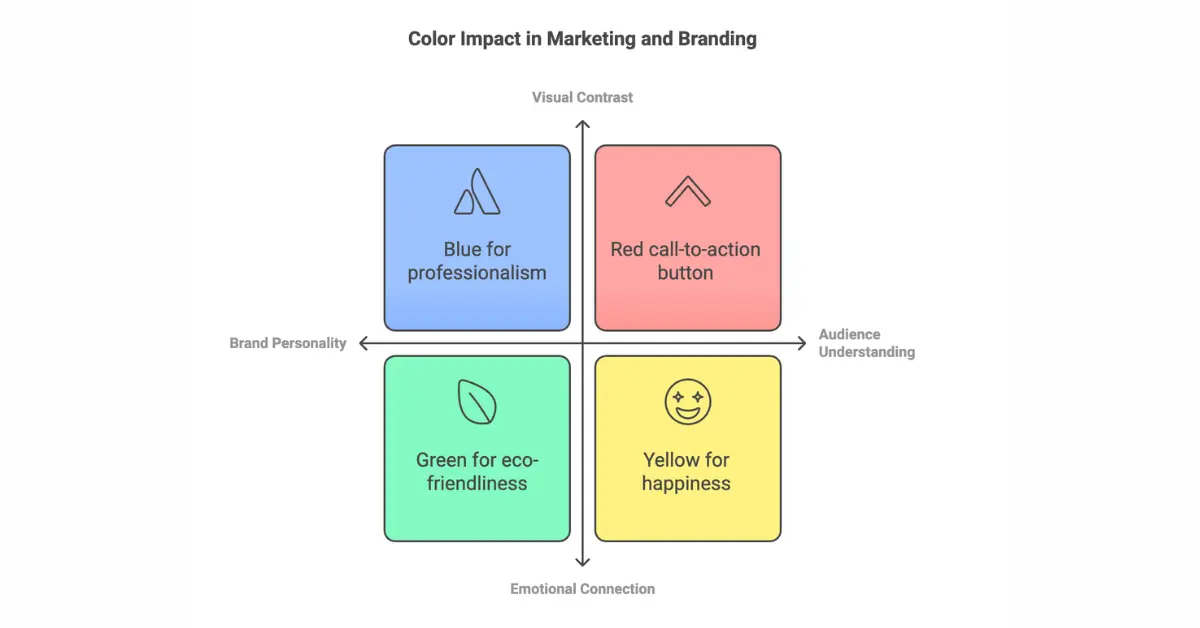 How to Use and The Impact of Color on Marketing & Branding