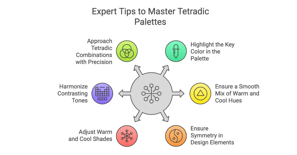 Expert Tips to Master Tetradic Palettes Like a Pro