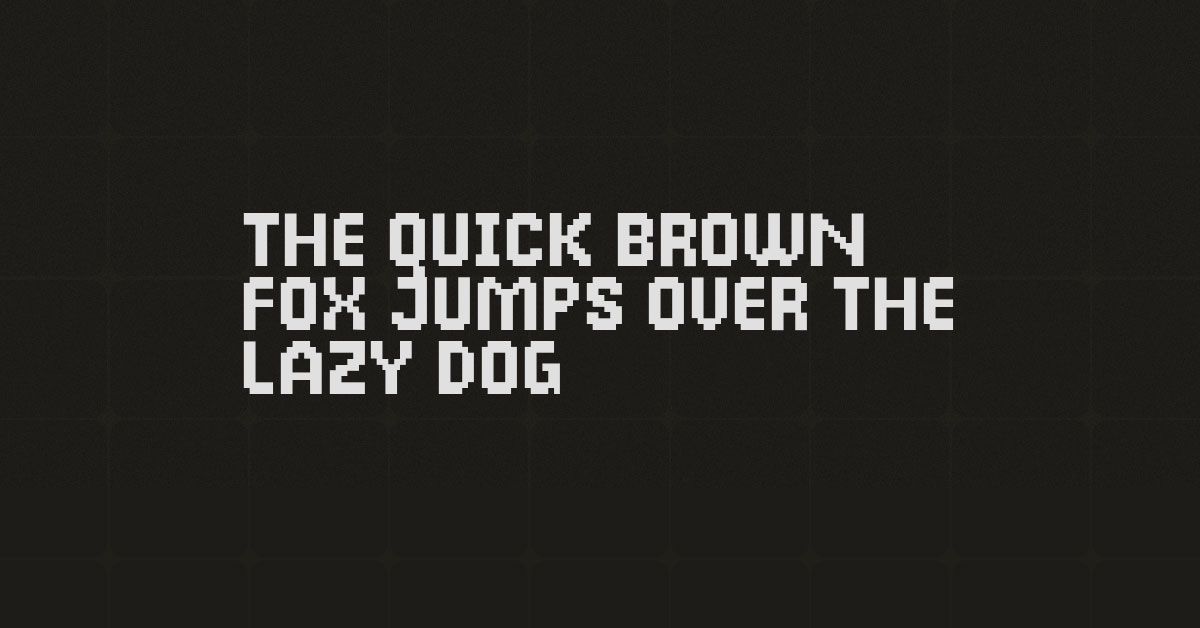 Skeuomorphic and Lo-Fi Fonts