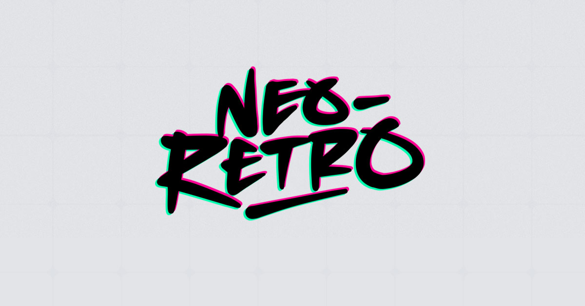 Neo-Retro Typography
