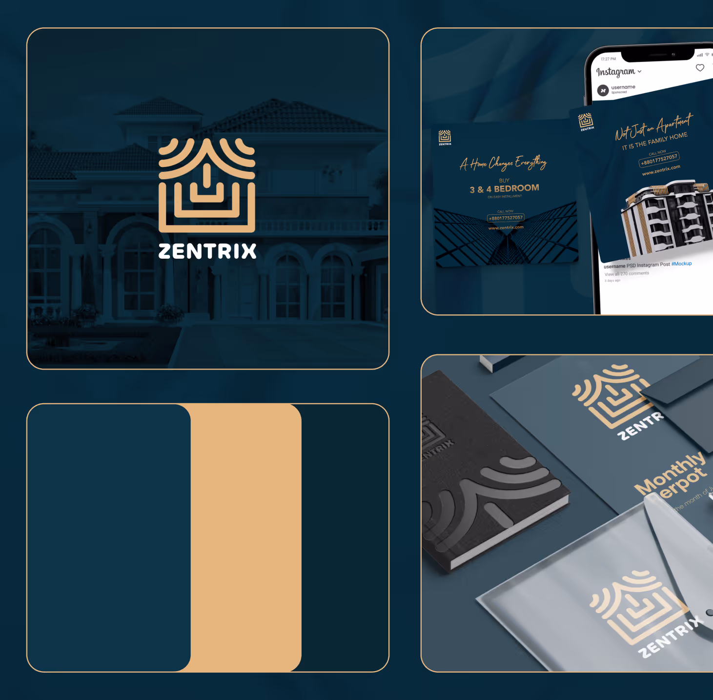 Zentrix Branding Thumbnail by AIX Solutions