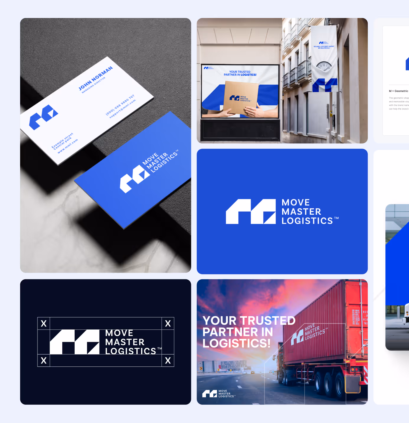 Move master logistics Branding Thumbnail by AIX Solutions