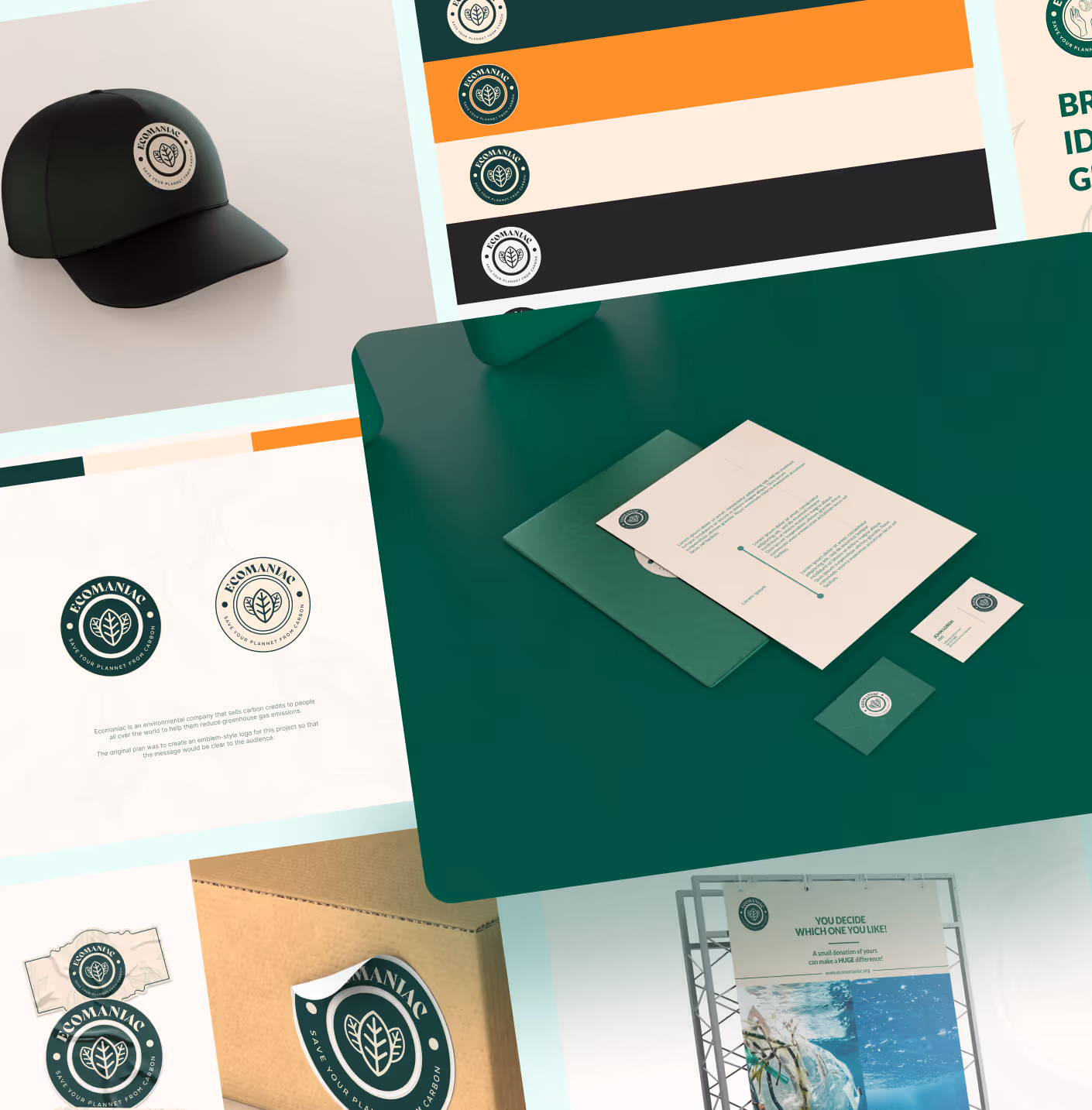 Ecomaniac Branding Thumbnail by AIX Solutions
